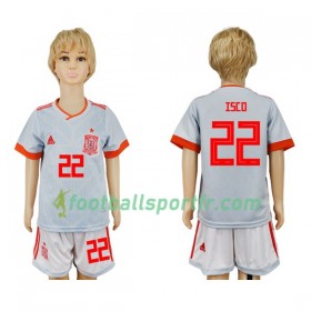 Tenue Espagne Isco 22 Enfant Exterieur Coupe du monde 2018 Maillot de Foot